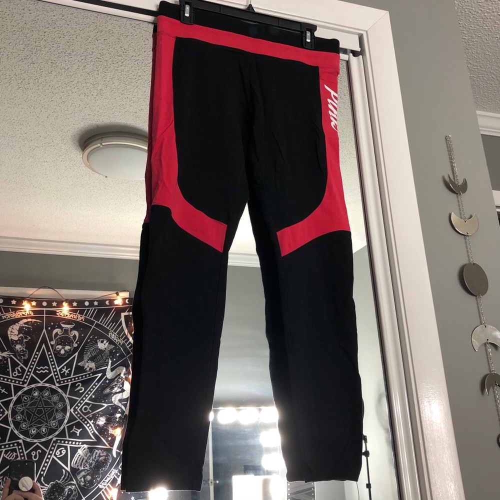 Red & Black Leggings